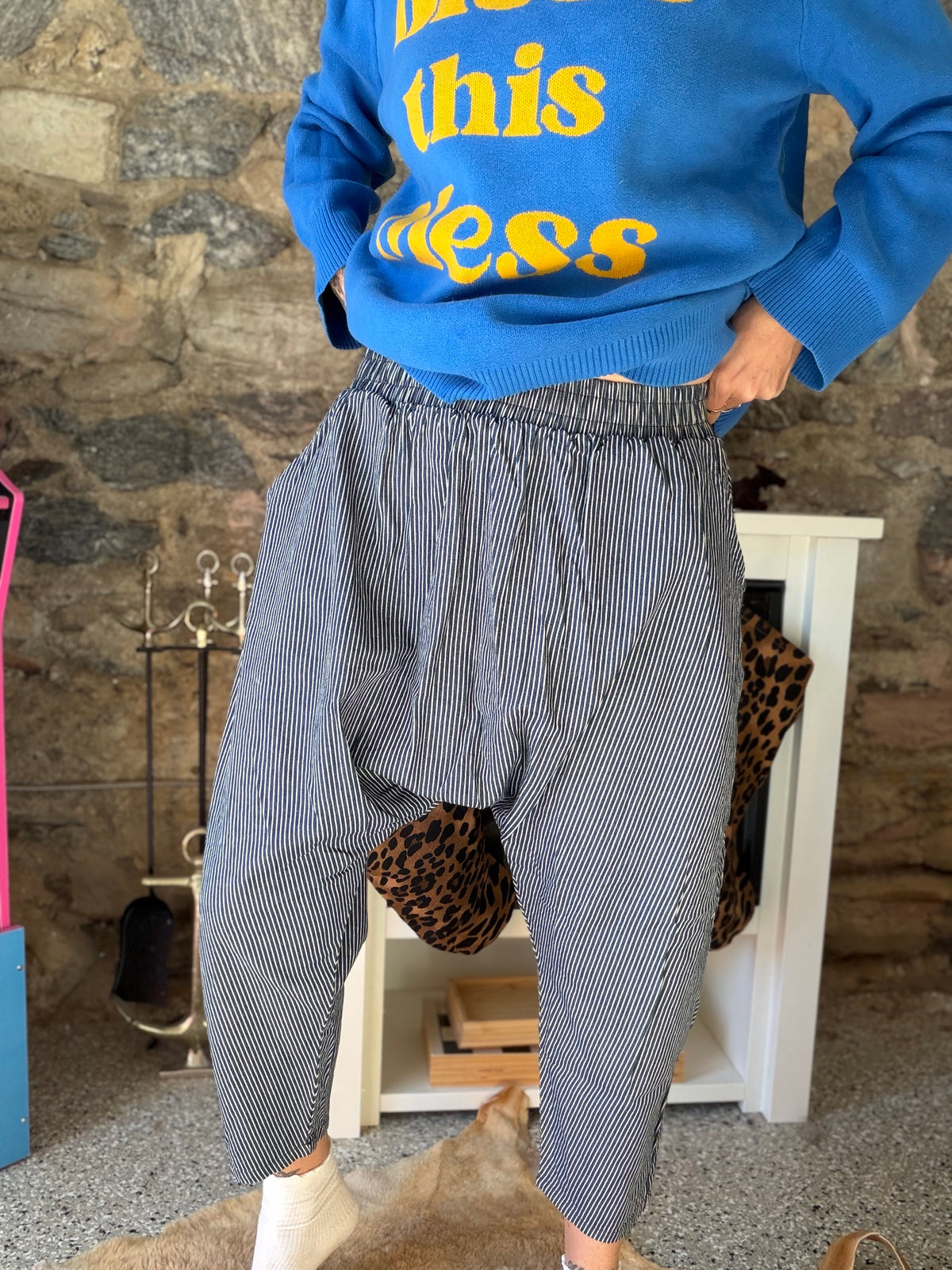 STRIPE DROP CROTCH- SM
