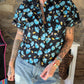 FLORAL SHIRT - MED