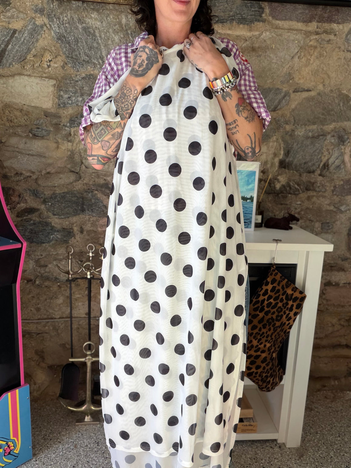 SHEER DOT LAYER - SIZE ONE