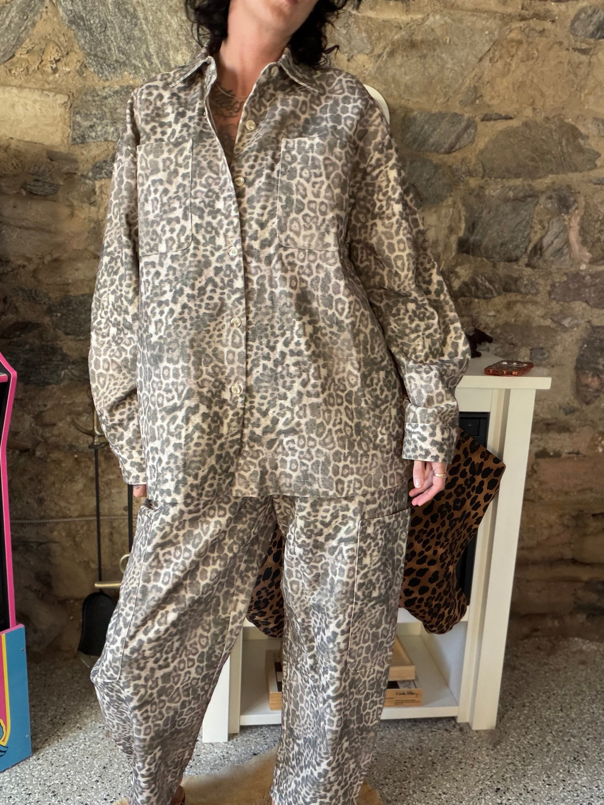 LEOPARD SET SIZE ONE / LRG