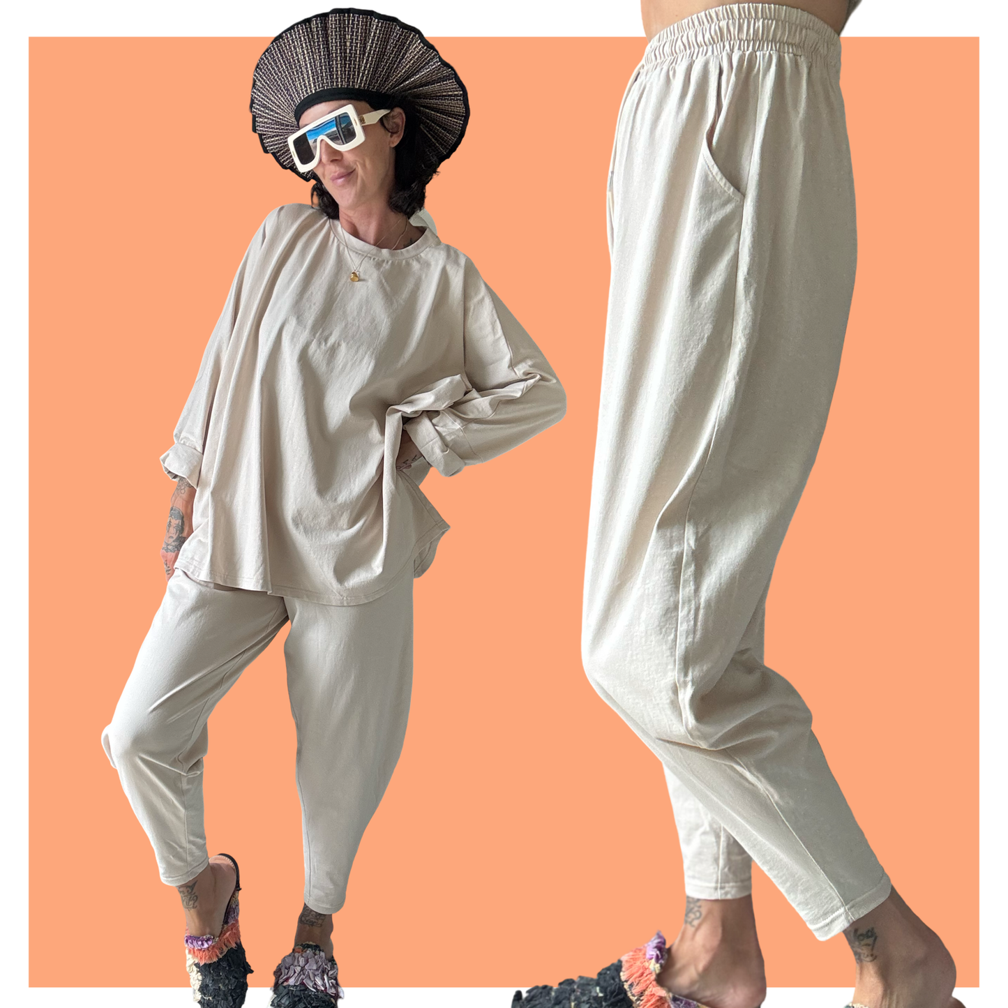 Lounge Pant - Cream
