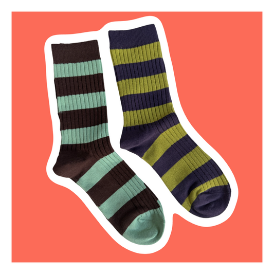 RS x OA Wide Stripe Socks