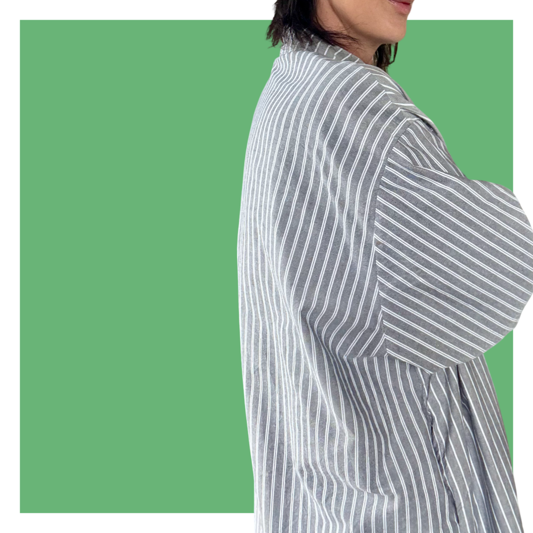 Don’t Touch Me Dress - Multi Stripe