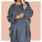 Kaftan Tee - Hazy Blue
