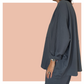 Kaftan Tee - Hazy Blue