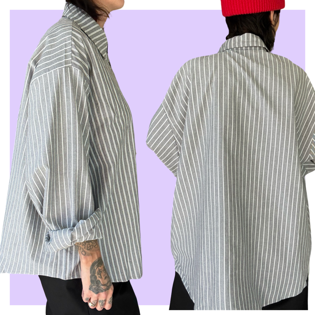 Don’t Touch Me Shirt - Multi Stripe