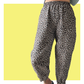Leopard Jacquard Track Pant