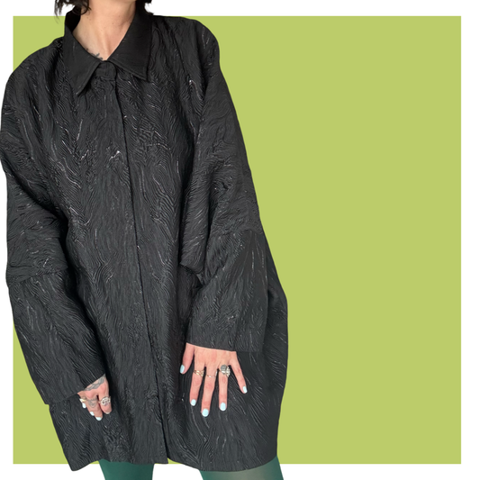 Holiday Kaftan - Short Black