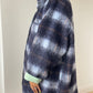 Blanket Jacket - Navy Plaid