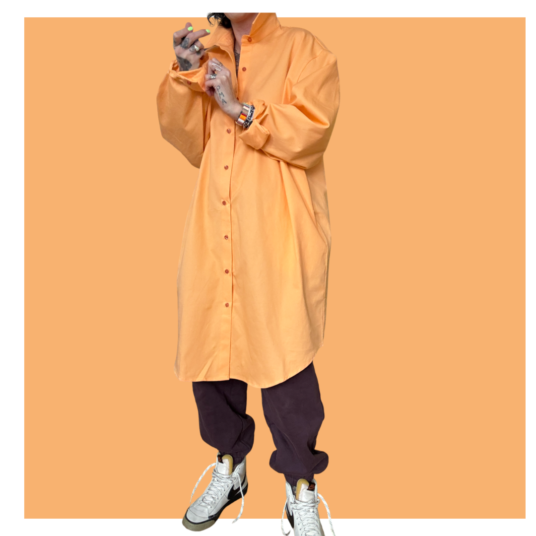 Don’t Touch Me Dress - Creamsicle