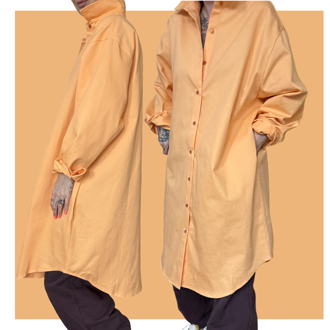 Don’t Touch Me Dress - Creamsicle