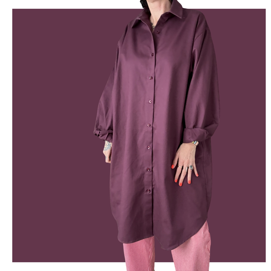 Don’t Touch Me Dress - Wine