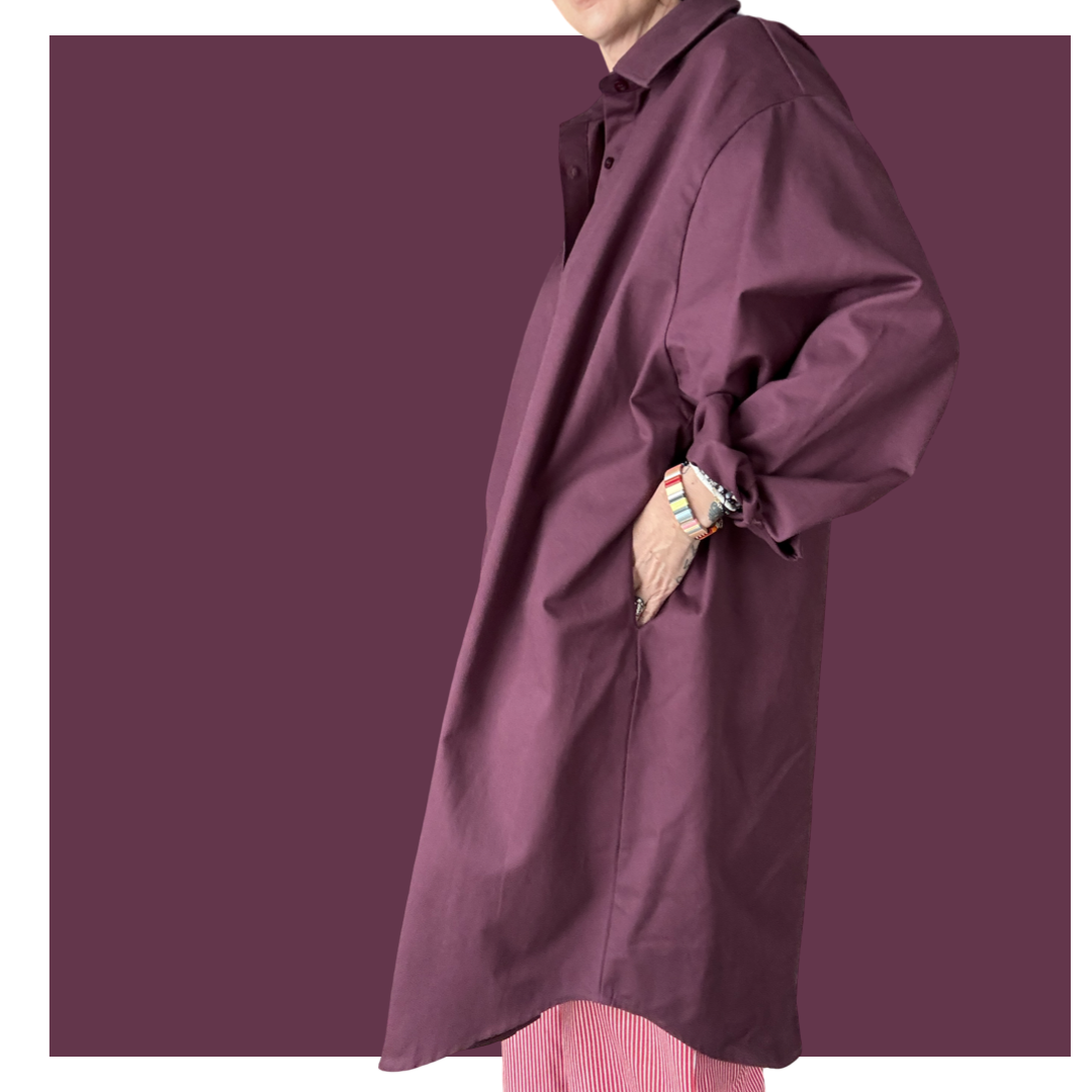 Don’t Touch Me Dress - Wine