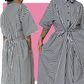 House Dress - Black Stripe