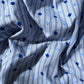 Bow Shirt - Blue Stripe