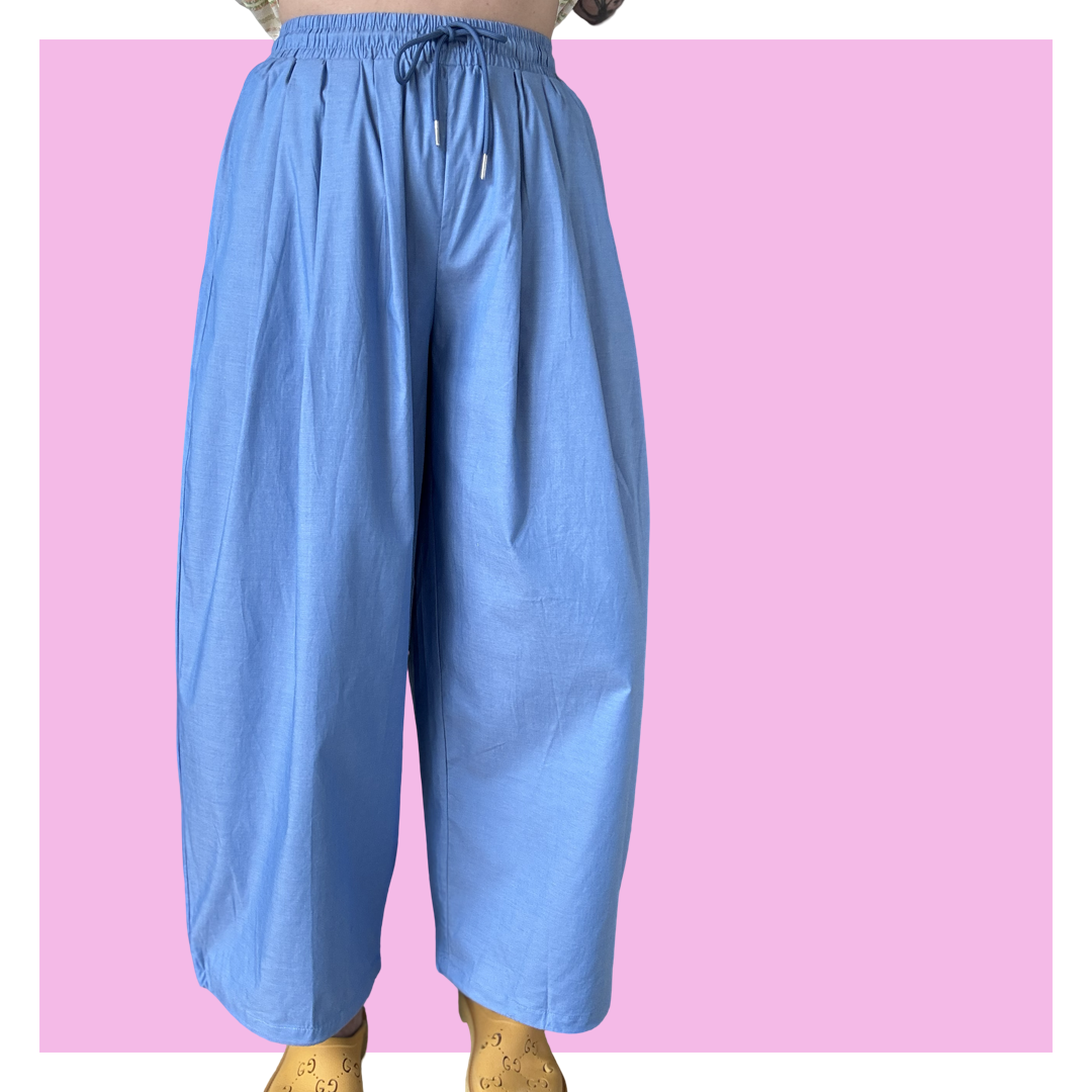 Balloon Pants - Blue