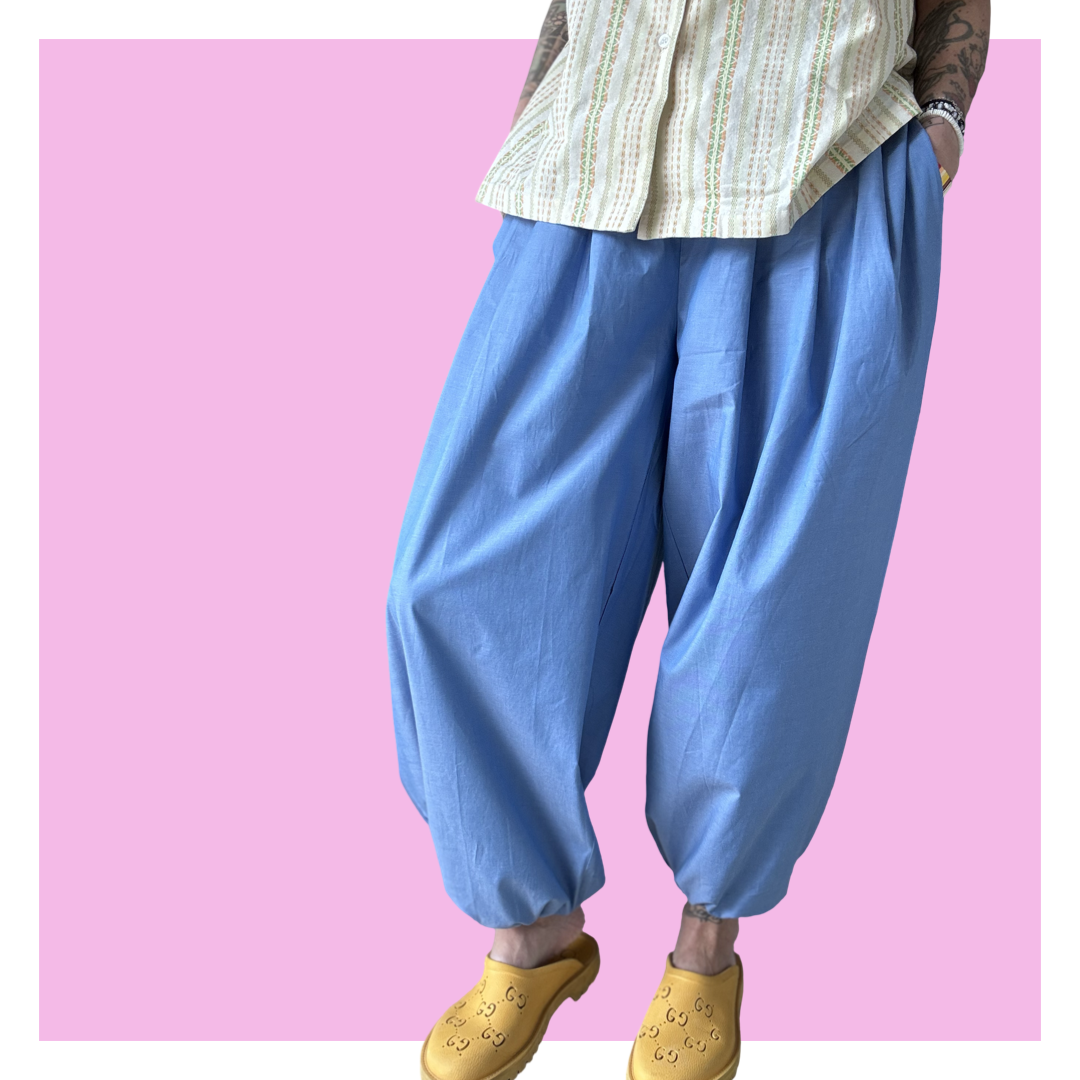 Balloon Pants - Blue