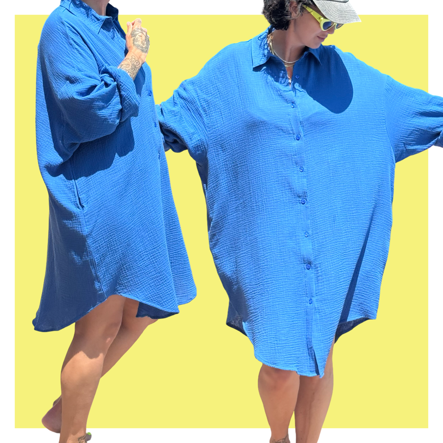 Don’t Touch Me Dress - Blue