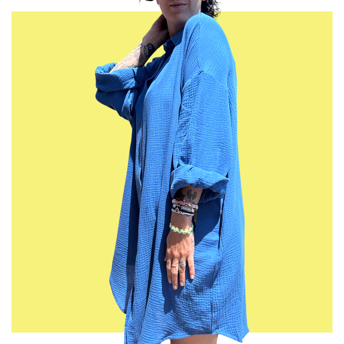 Don’t Touch Me Dress - Blue