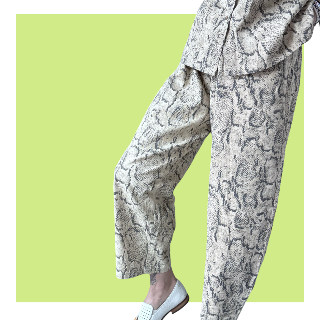 Barrel Pants - Snake