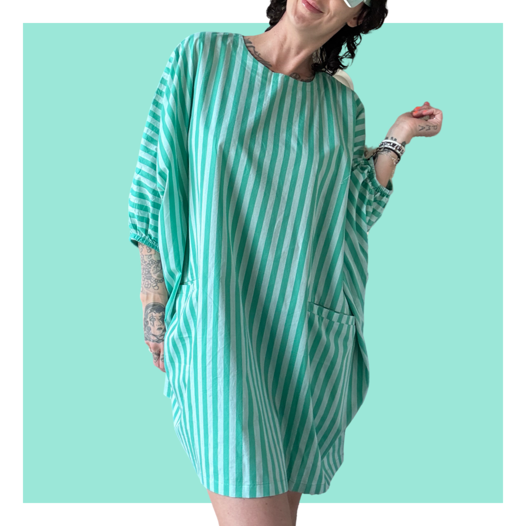 Roper Kaftan - Teal Short