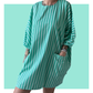 Roper Kaftan - Teal Short