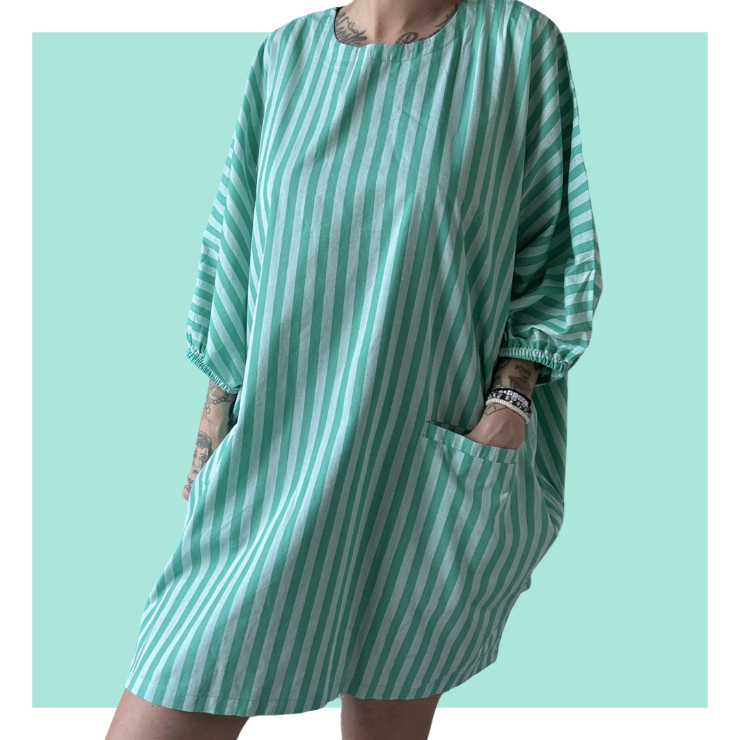 Roper Kaftan - Teal Short