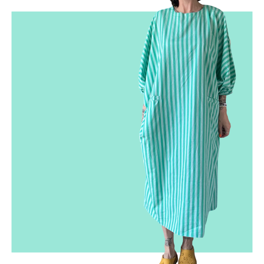 Roper Kaftan - Teal Midi