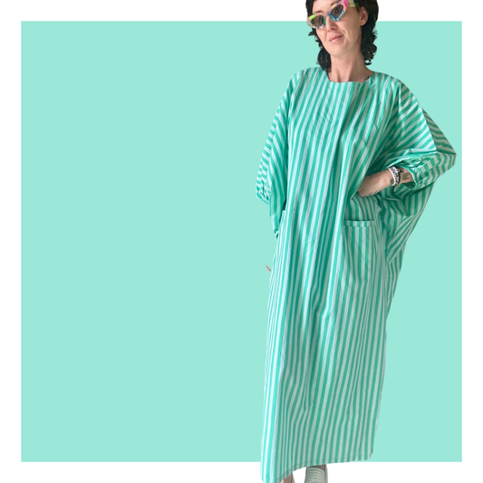 Roper Kaftan - Teal Maxi