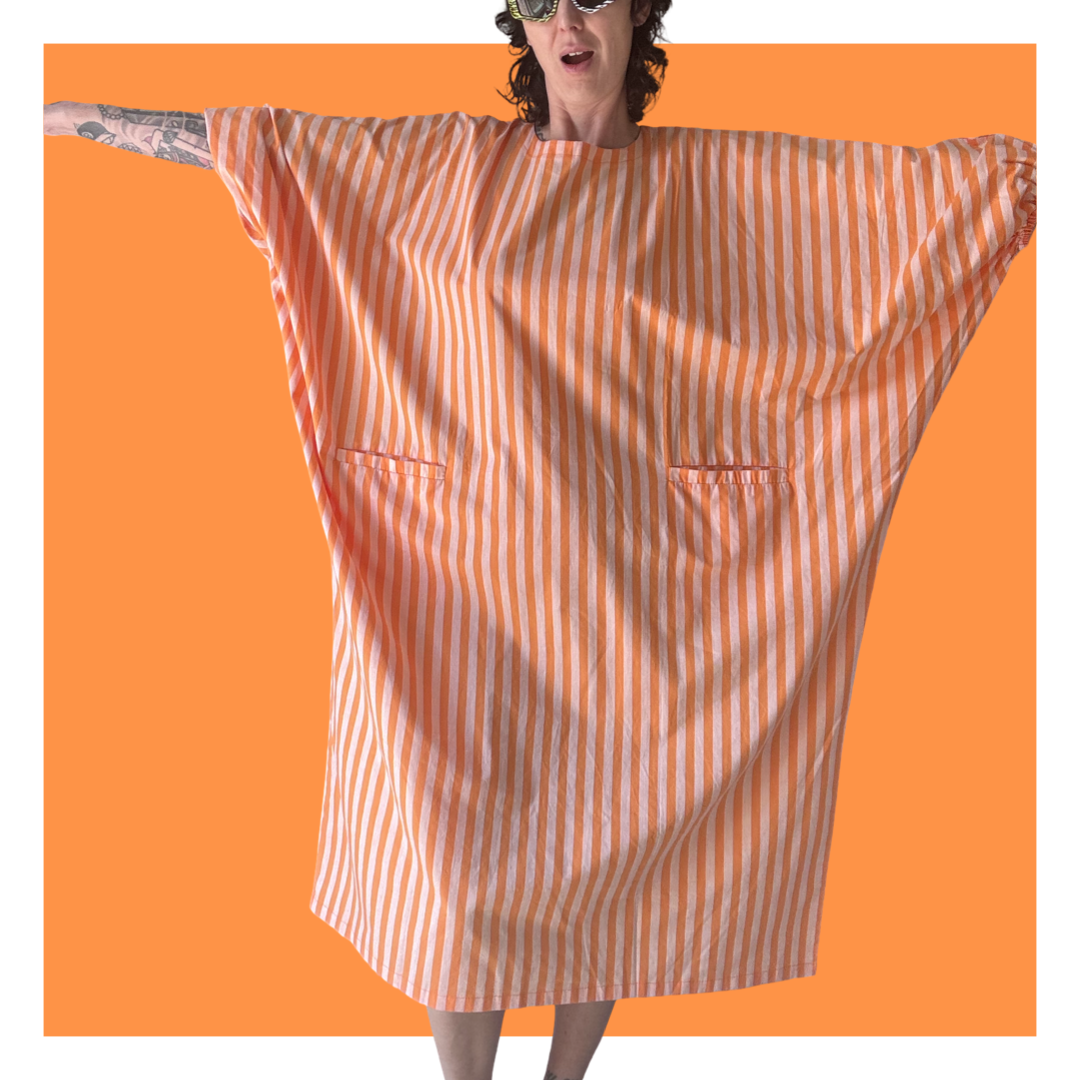 Roper Kaftan - Orange Midi