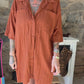 SACK DRESS BROWN - ONE