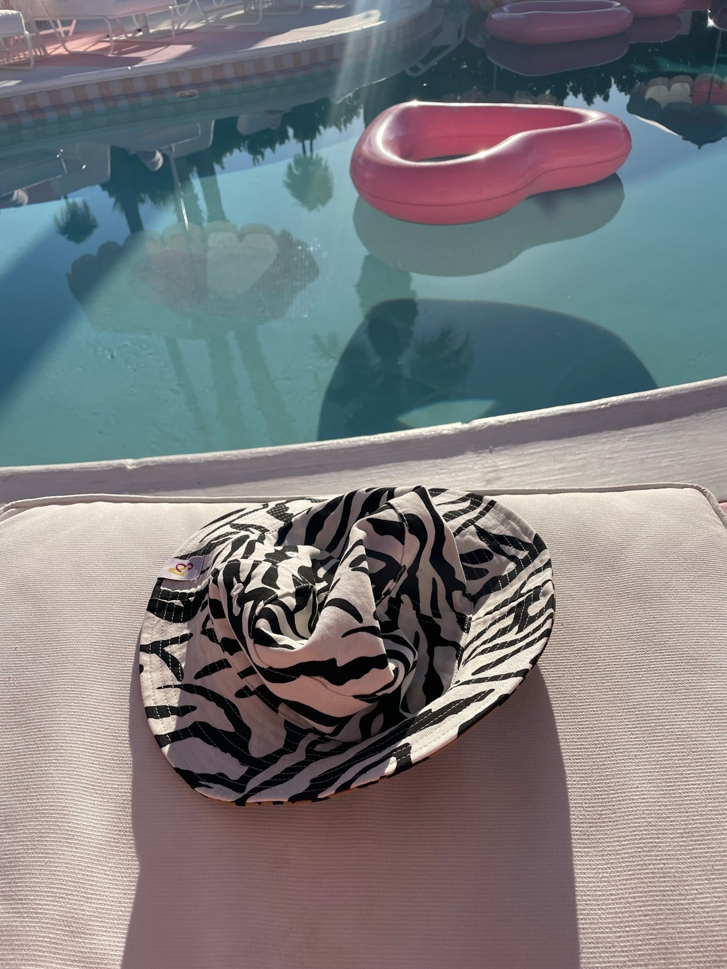 Out of Office Hat - Zebra
